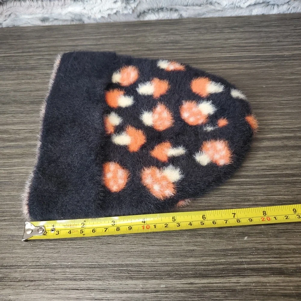 Children's Youth‎ Orange Cap Mushrooms Toadstool Winter Hat - SOFT 100% Acrylic